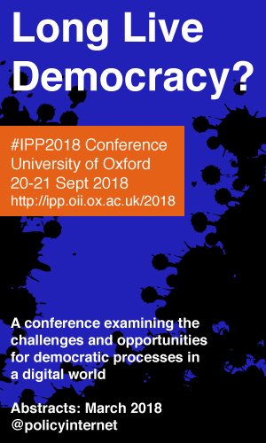 Long Live Democracy? IPP Conference 2018