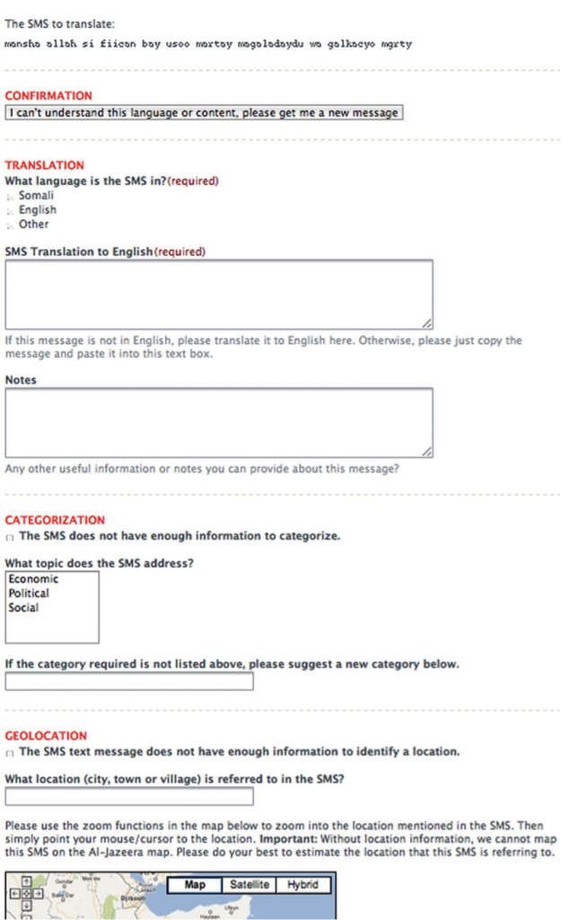 SMS-translation